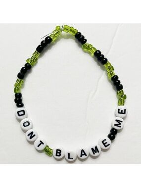 Taylor Swift Beaded Friendship Bracelet Reputation Don’t Blame Me